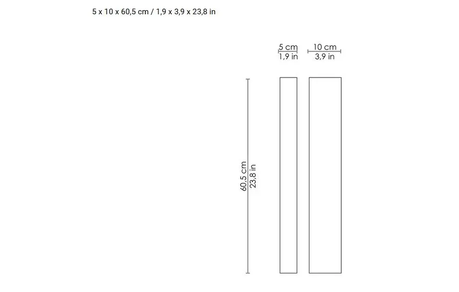 obrazek 3 Wyjątkowa lampa ogrodowa Slat Led z Włoch