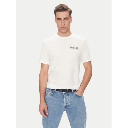 Zdjęcie Tommy Hilfiger T-Shirt Stack MW0MW39355 Biały Regular Fit