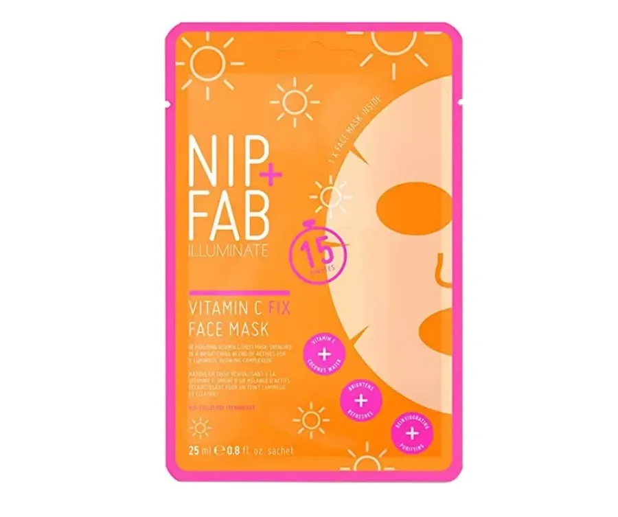 obrazek 1 NIP+FAB Maska w płachcie z witaminą C 25ml 25 ml Nip + Fab