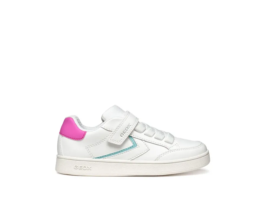 obrazek 1 Geox Sneakersy J Eclyper J55LRB 5411 C0563 D Biały