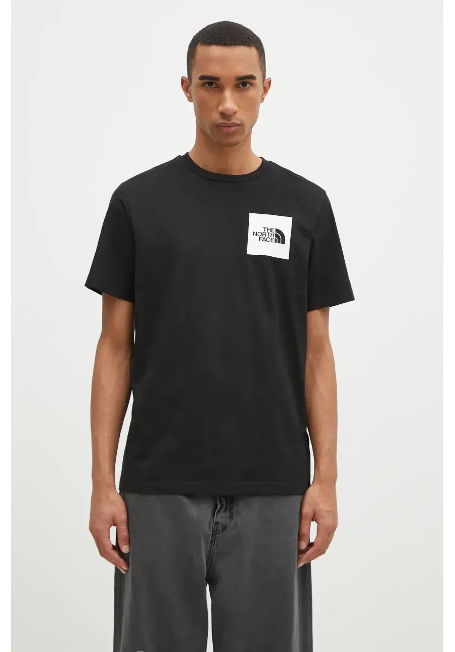 obrazek 1 The North Face t-shirt Fine Tee męski kolor czarny z aplikacją NF0A8A6MJK31