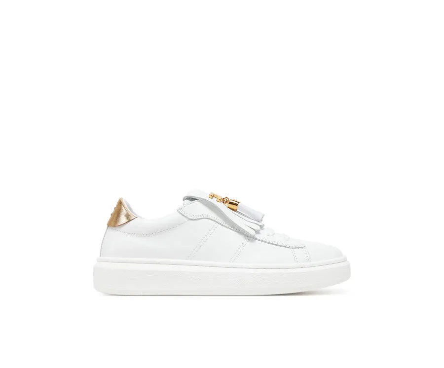 obrazek 1 Elisabetta Franchi Sneakersy F4-A9E-0232 Biały