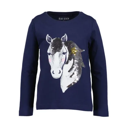 Zdjęcie Blue Seven Bluzka 750738 X Granatowy Regular Fit