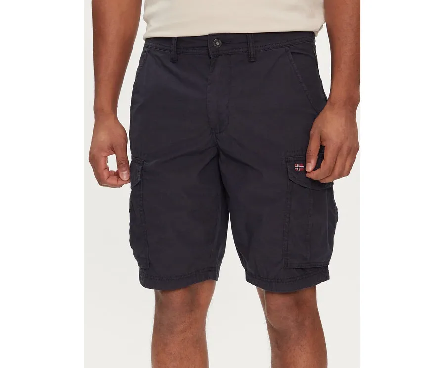 obrazek 1 Napapijri Szorty materiałowe Noto 2.0 NP0A4HOQ Granatowy Regular Fit