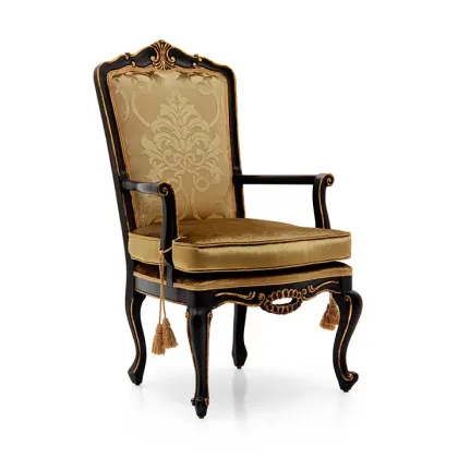 Zdjęcie Luksusowy elegancki fotel w stylu klasycznym  - Sevensedie
