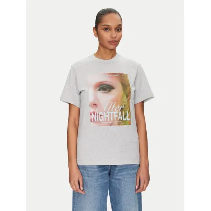 Zdjęcie HUGO T-Shirt Vintage 50534545 Szary Boxy Fit