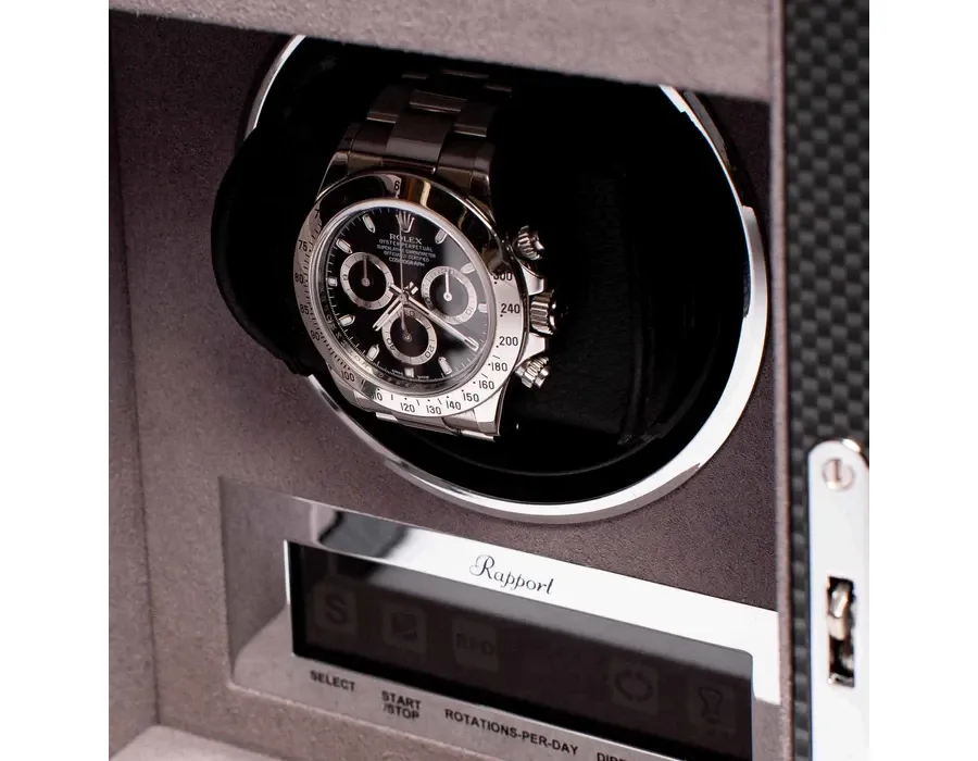 obrazek 3 Elitarny rotomat na zegarek - wyświetlacz LCD, oświetlenie wewnętrzne