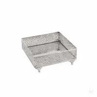Picture Stylish silver napkin holder - Zaramella Argenti