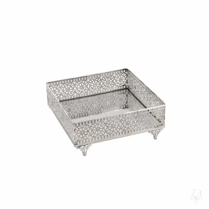 Zdjęcie Stylowy srebrny serwetnik - Zaramella Argenti