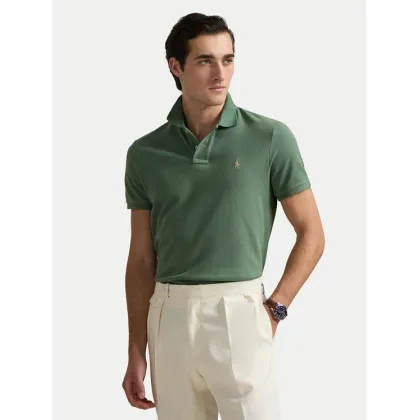 Zdjęcie Polo Ralph Lauren Polo 710536856465 Zielony Slim Fit