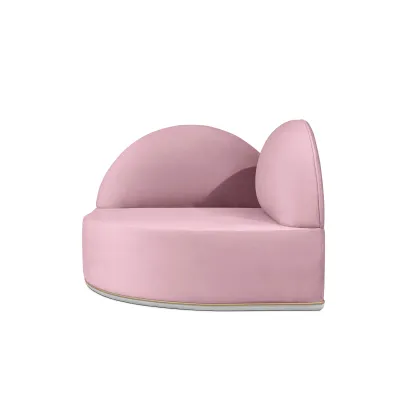 Zdjęcie Różowa designerska sofa dla dzieci