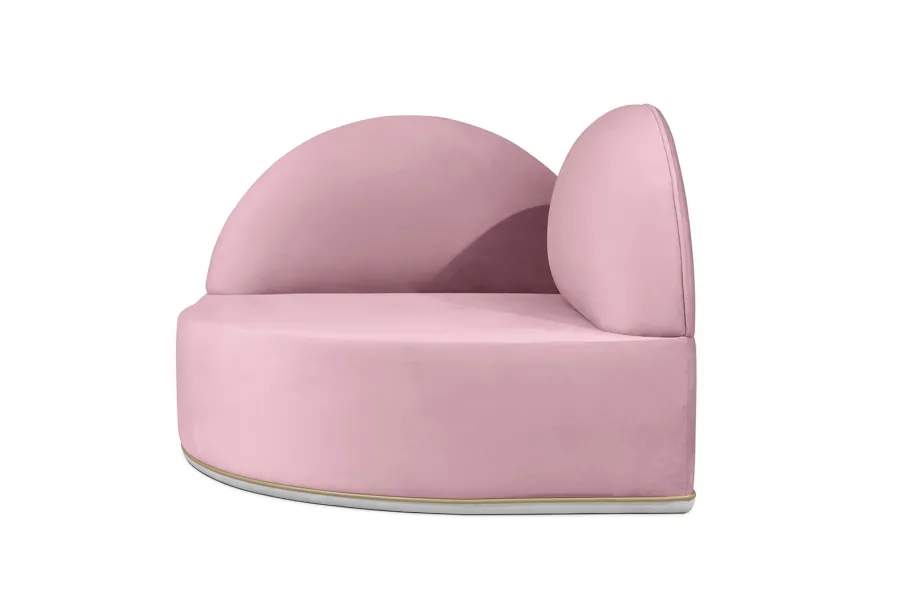 obrazek 1 Różowa designerska sofa dla dzieci