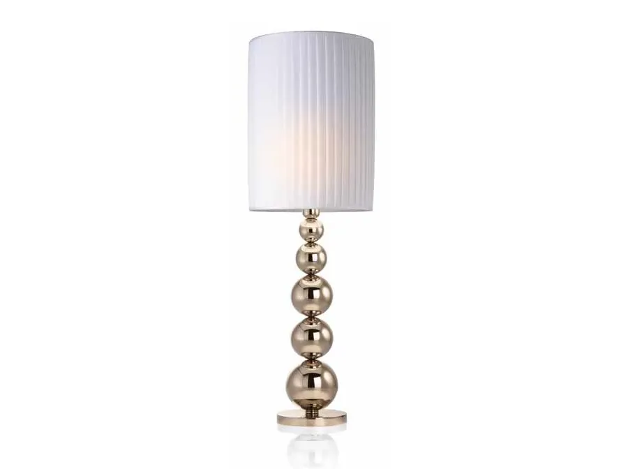obrazek 2 Stylowa lampa mosiężna z wykwintnym wzorem