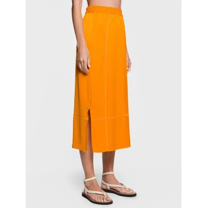 Zdjęcie American Vintage Spódnica midi Widland WID13CE23 Pomarańczowy Regular Fit