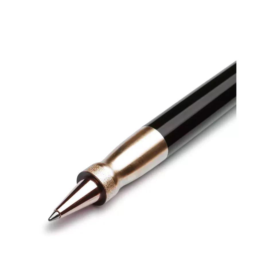 obrazek 1 Stylowe pióro kulkowe Rock-Rose Gold Black
