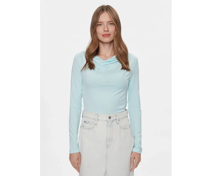 obrazek 1 Vero Moda Bluzka Carol 10300935 Niebieski Regular Fit