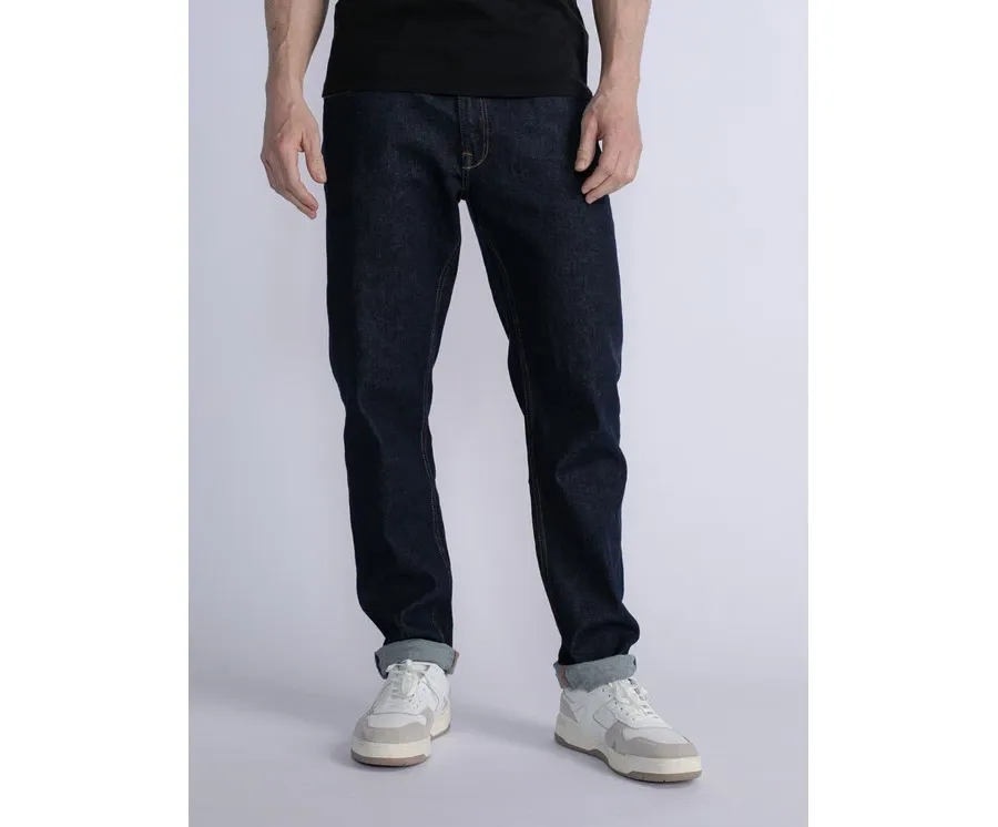 obrazek 1 Petrol Industries Jeansy M-3030-DNM005 Granatowy Tapered Fit