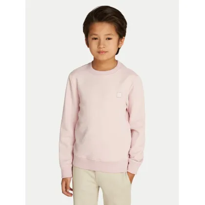 Zdjęcie Calvin Klein Jeans Bluza Mono Mini Badge IU0IU00570 Różowy Regular Fit