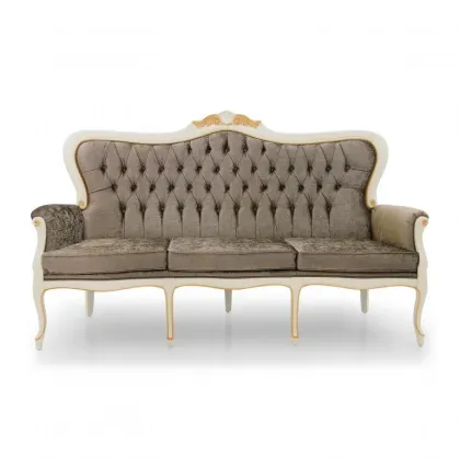 Zdjęcie Wygodna i elegancka sofa w stylu ludwikowskim - Sevensedie