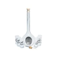 Zdjęcie Niezwykły zestaw do wódki z motywem dekoracyjnym jelenia