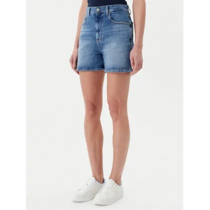 Zdjęcie Tommy Jeans Szorty jeansowe DW0DW20092 Niebieski Mom Fit