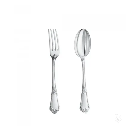 Zdjęcie Piękny 2-elementowy zestaw srebrnych sztućców dla dziecka – Zaramella Argenti