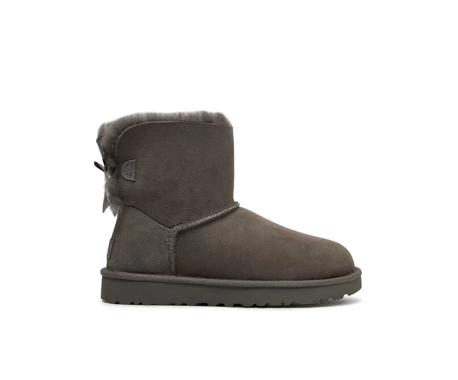 obrazek 1 Ugg Śniegowce W Mini Bailey Bow II 1016501 Szary