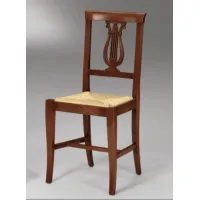 Picture A wonderful chair with a straw seat - Fratelli Mirandola