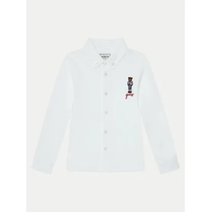 Zdjęcie Guess Koszula N5RP01 KAPY0 Biały Regular Fit