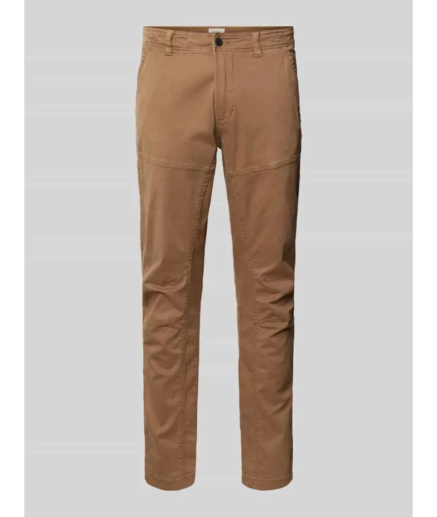 obrazek 1 Chinosy o kroju tapered fit z kieszeniami z tyłu model ‘TORONTO’