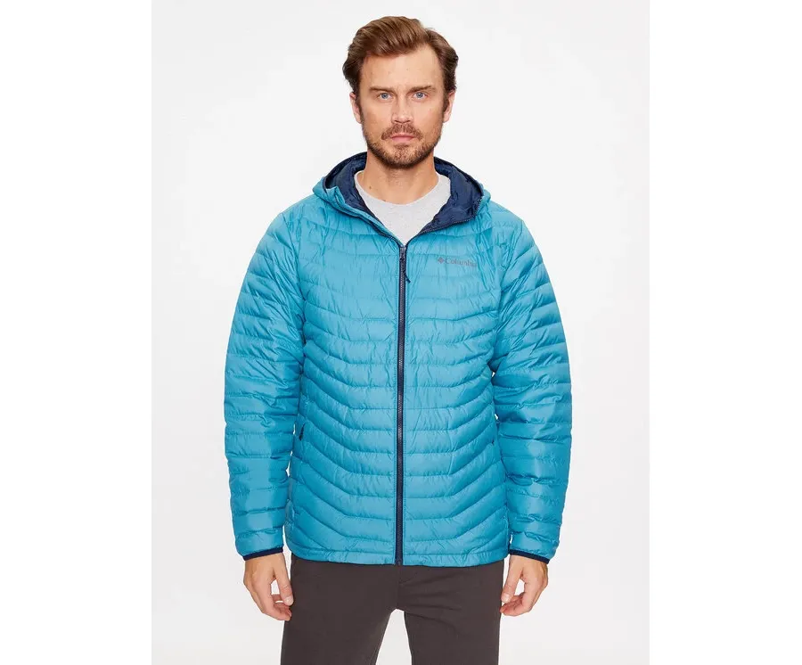 obrazek 1 Columbia Kurtka przejściowa Westridge™ Down Hooded Jacket Niebieski Regular Fit