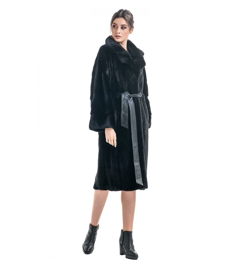 picture 1 Female long mink coat - A&A Vesa