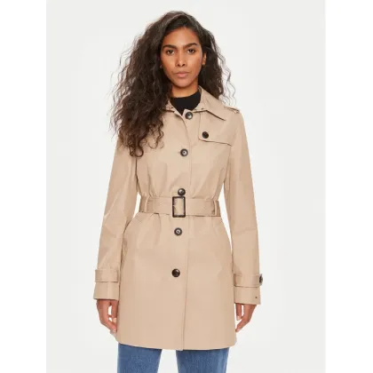 Zdjęcie Tommy Hilfiger Trencz Heritage Single WW0WW24966 Beżowy Regular Fit