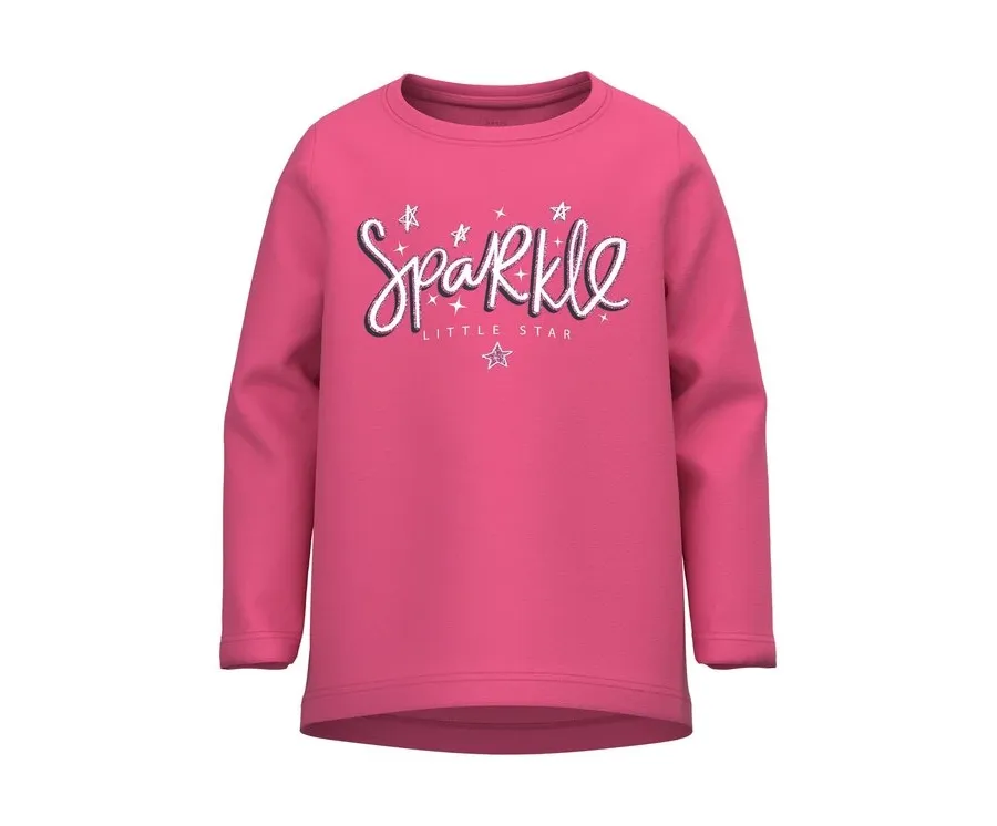 obrazek 1 NAME IT Bluzka 13218927 Różowy Relaxed Fit