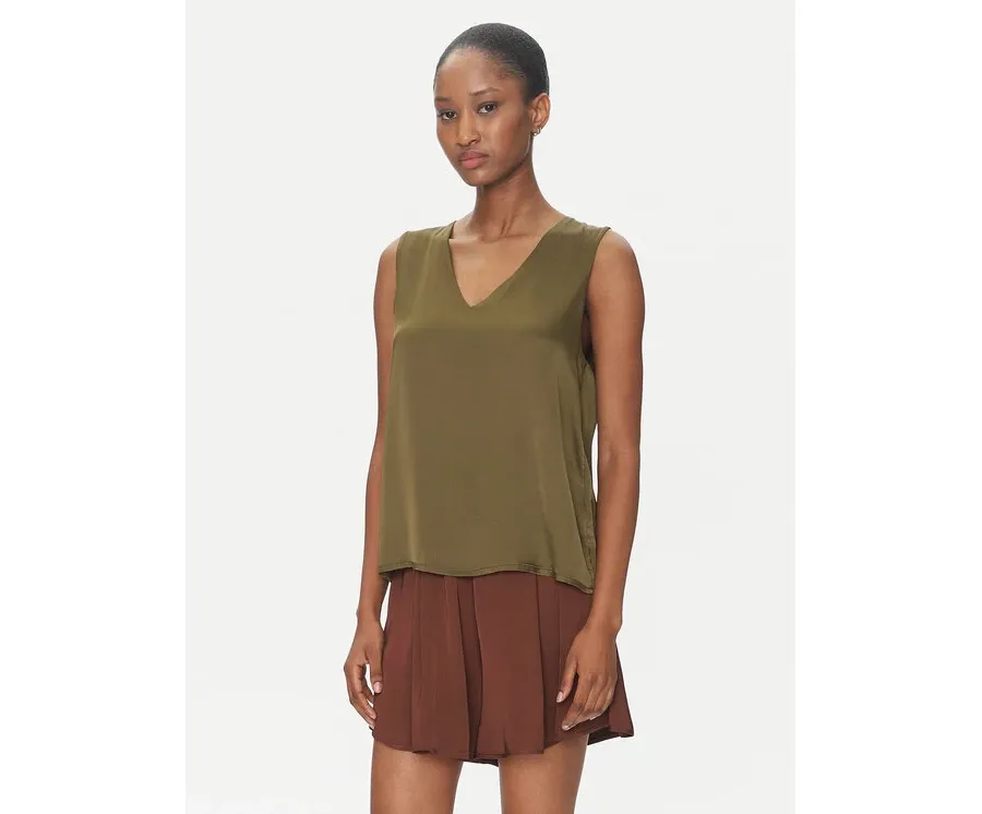 obrazek 1 ViCOLO Bluzka TD0765 Zielony Regular Fit