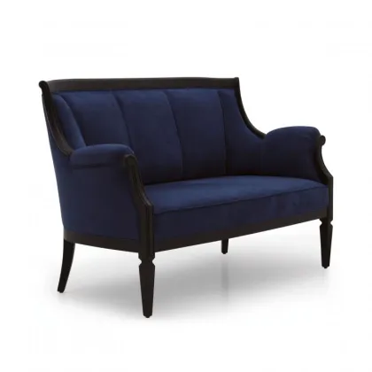 Zdjęcie Purpurowa sofa 2-osobowa w klasycznym stylu - Sevensedie