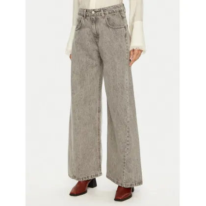 Zdjęcie ViCOLO Jeansy DS0004 Szary Wide Leg