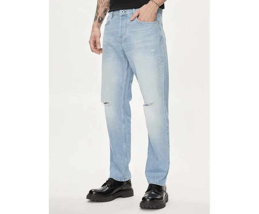 obrazek 1 Karl Lagerfeld Jeans Jeansy 241D1110 Niebieski Relaxed Fit