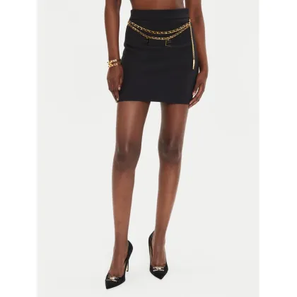 Zdjęcie Elisabetta Franchi Spódnica mini GO-T36-46E2 Czarny Regular Fit