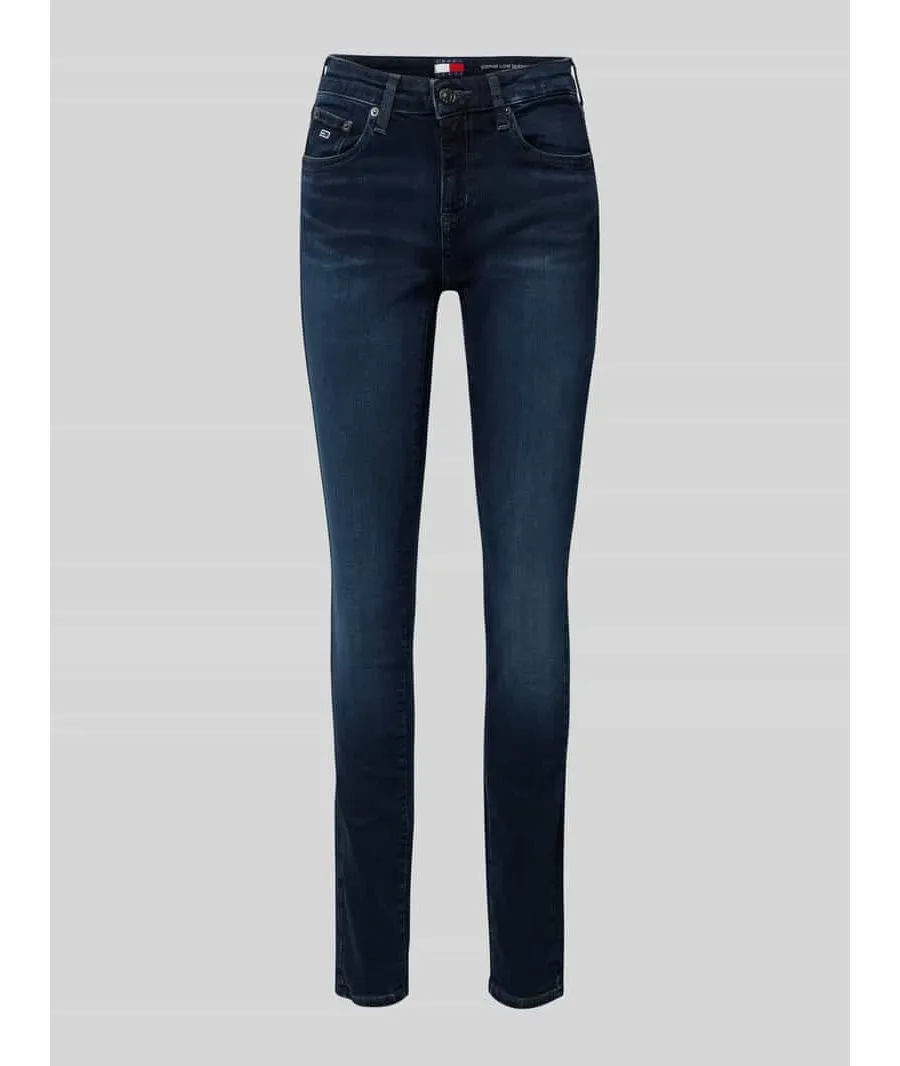 obrazek 1 Jeansy o kroju skinny fit z 5 kieszeniami model ‘SOPHIE’
