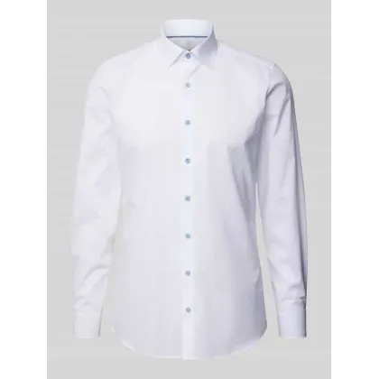 Zdjęcie Koszula biznesowa o kroju body fit z kołnierzykiem typu kent