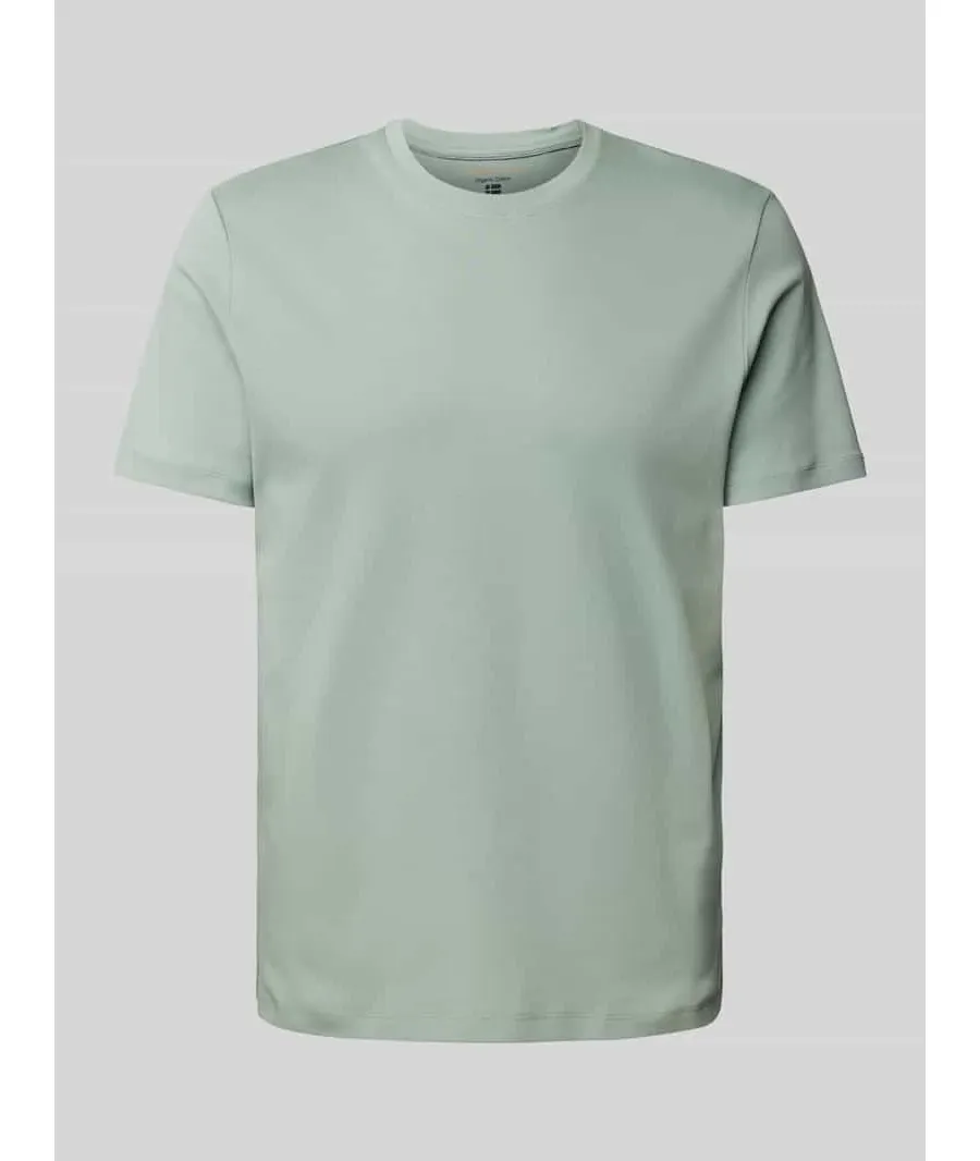 obrazek 1 T-shirt z prążkowanym okrągłym dekoltem