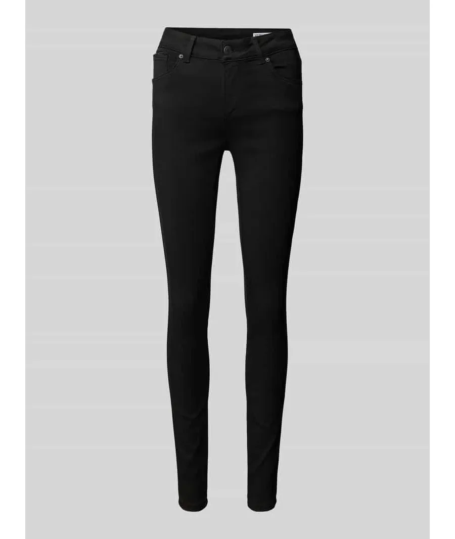 obrazek 1 Jeansy o kroju skinny fit z 5 kieszeniami model ‘LUX’