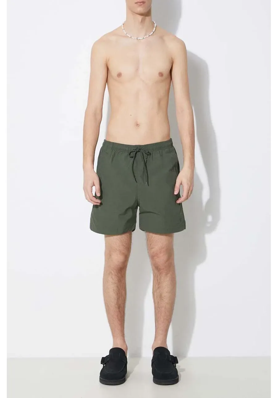 obrazek 1 Norse Projects szorty kąpielowe Hauge Recycled Nylon kolor zielony N35.0606.8022
