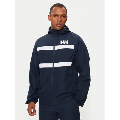 Zdjęcie Helly Hansen Kurtka żeglarska Salt Striped Windbreaker Jkt 34453 Granatowy Regular Fit