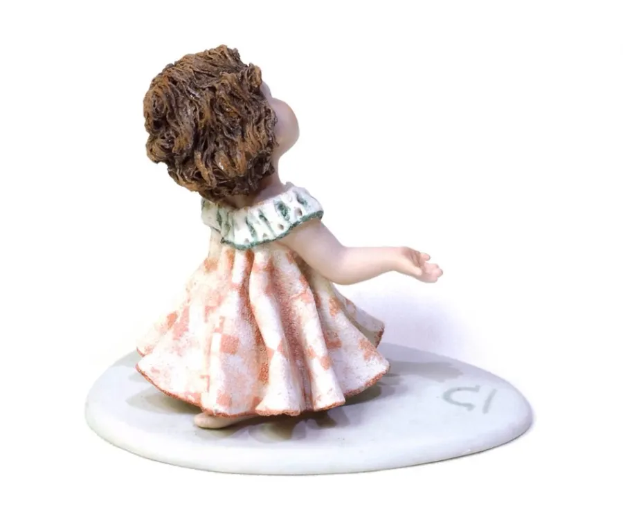 obrazek 3 Porcelanowa mała dziewczynka - symbol wagi znaku zodiaku - Sibania