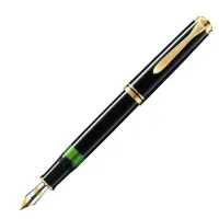 Picture Pelikan Souverän 400 Black EF black fountain pen