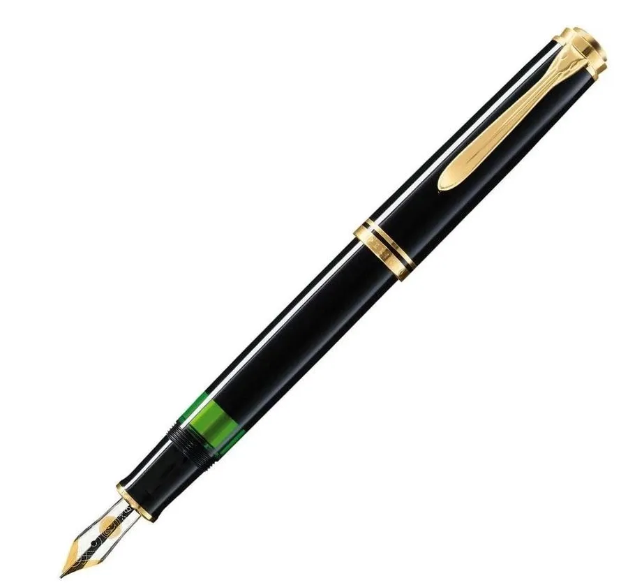 obrazek 1 Czarne pióro wieczne Pelikan Souverän 400 Black EF