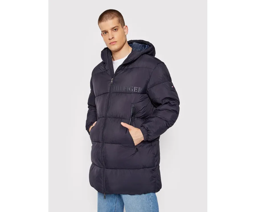 obrazek 1 Tommy Hilfiger Kurtka zimowa High Loft MW0MW19657 Granatowy Regular Fit