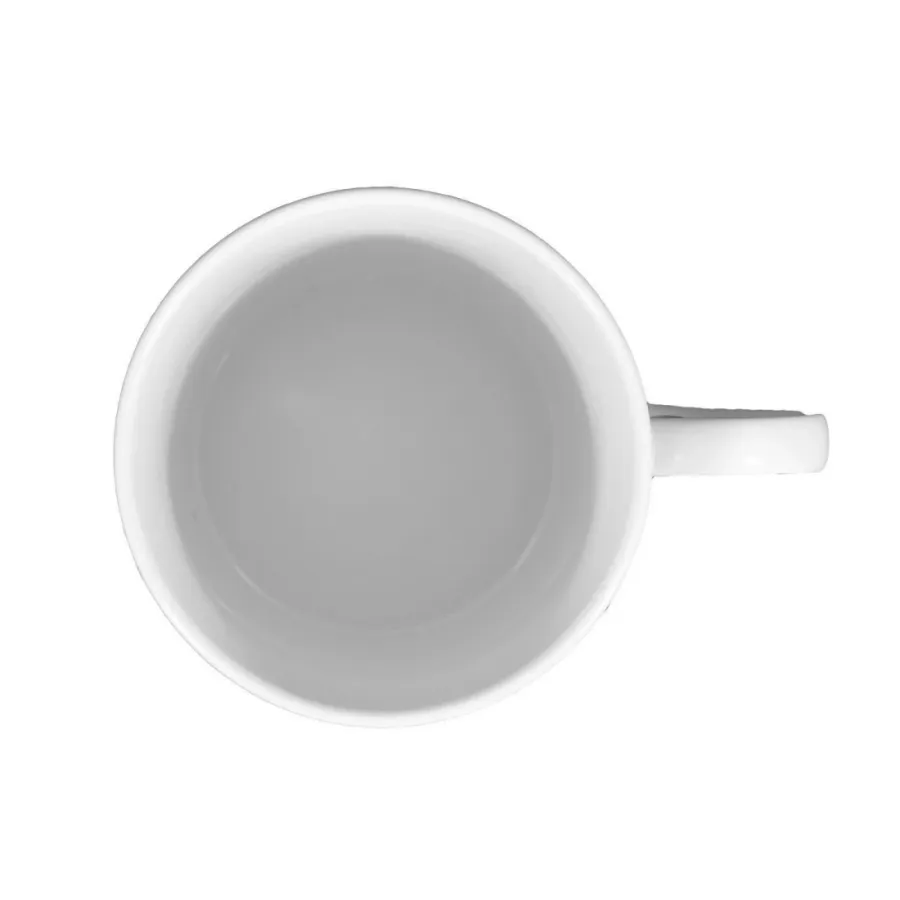 obrazek 3 Piękny porcelanowy biały kubek w stylu nowoczesnym z Niemiec - Seltmann Weiden